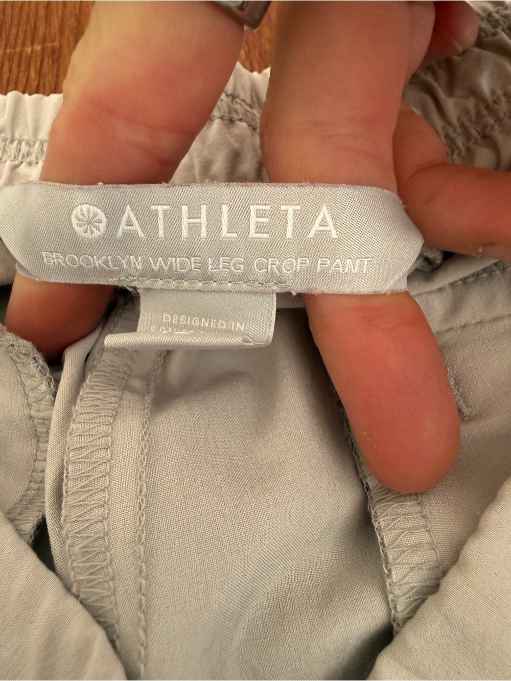 Athleta Brooklyn Wide-Leg Cropped Pant - Picture 3 of 5